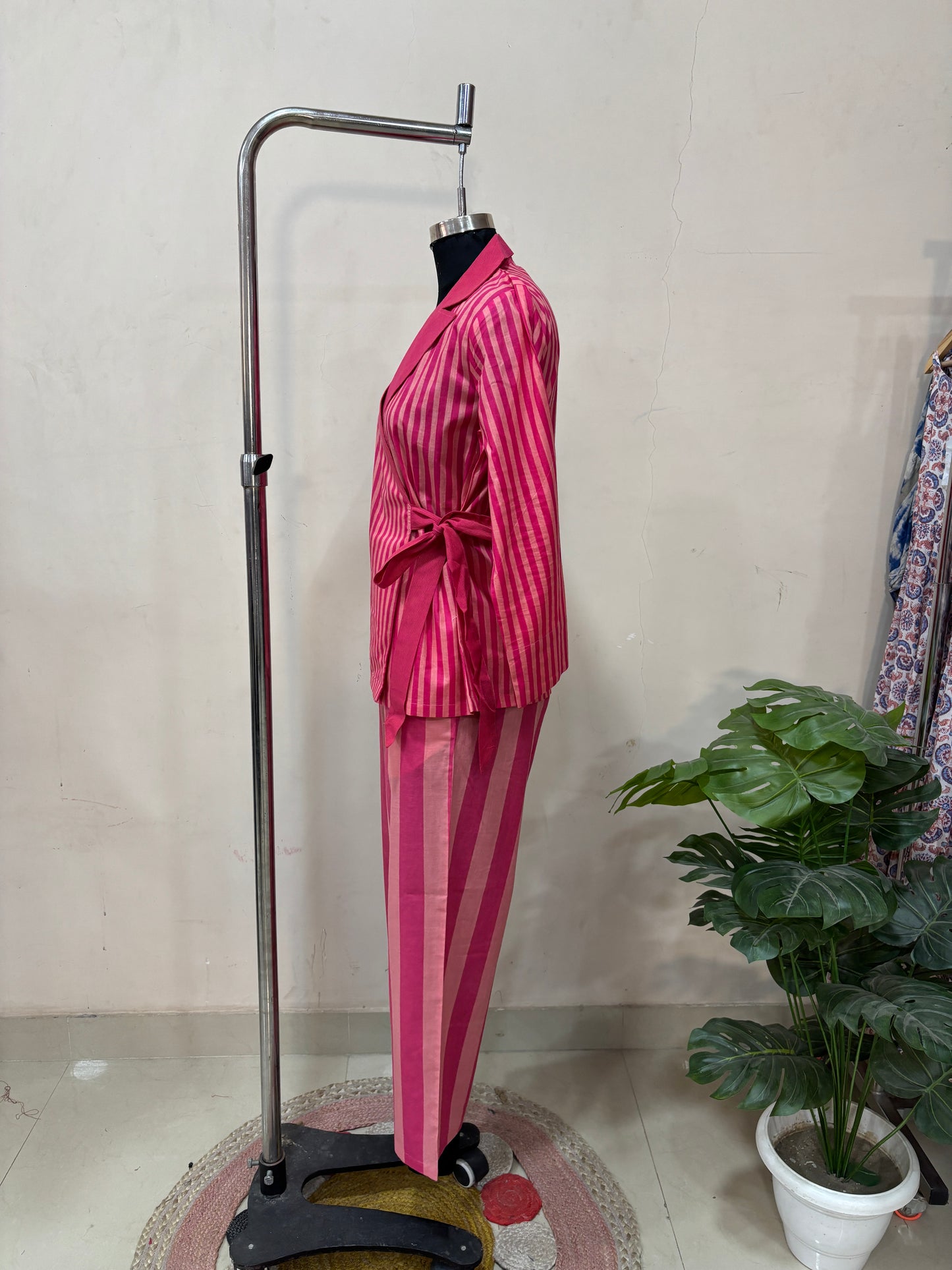 Vibrant Striped Co-Ord Set