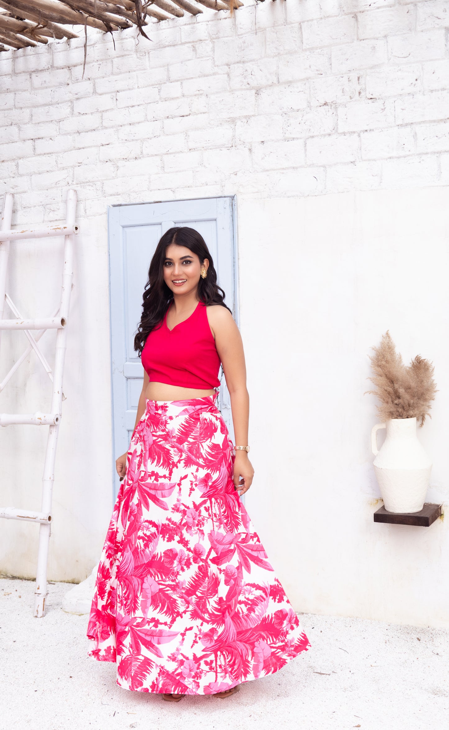 Tropical Chic Maxi Set