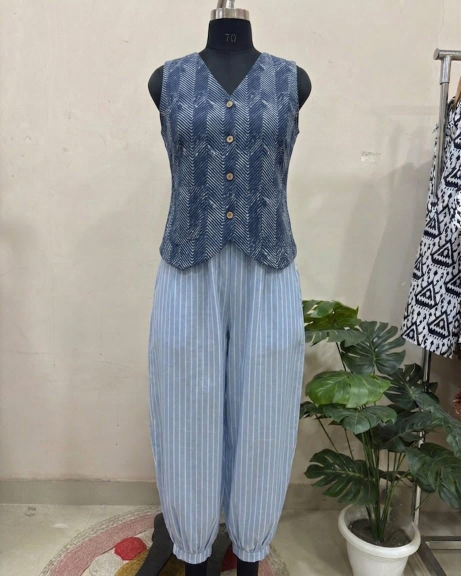 Skyline Weave Balloon Pant Set