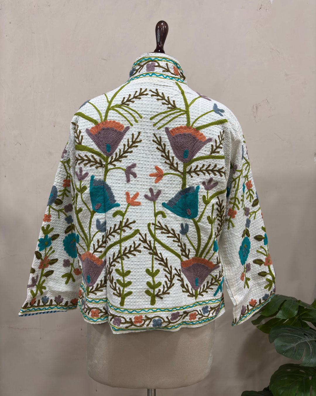 Bloom Haven Button Jacket