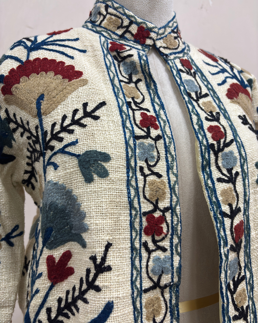Ivory Heritage Embroidered Jacket