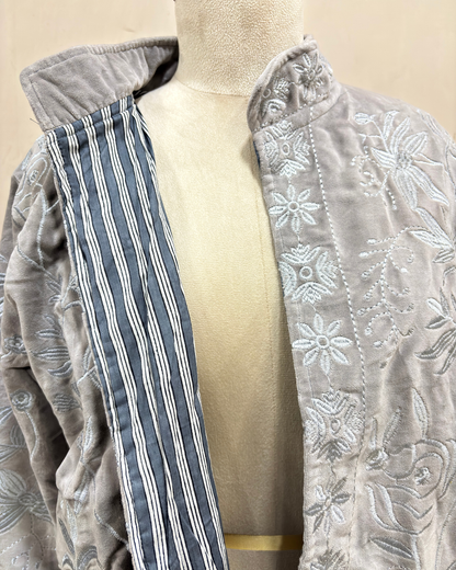Silver Mist Luxe Jacket