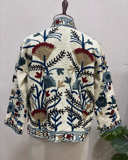 Ivory Heritage Embroidered Jacket