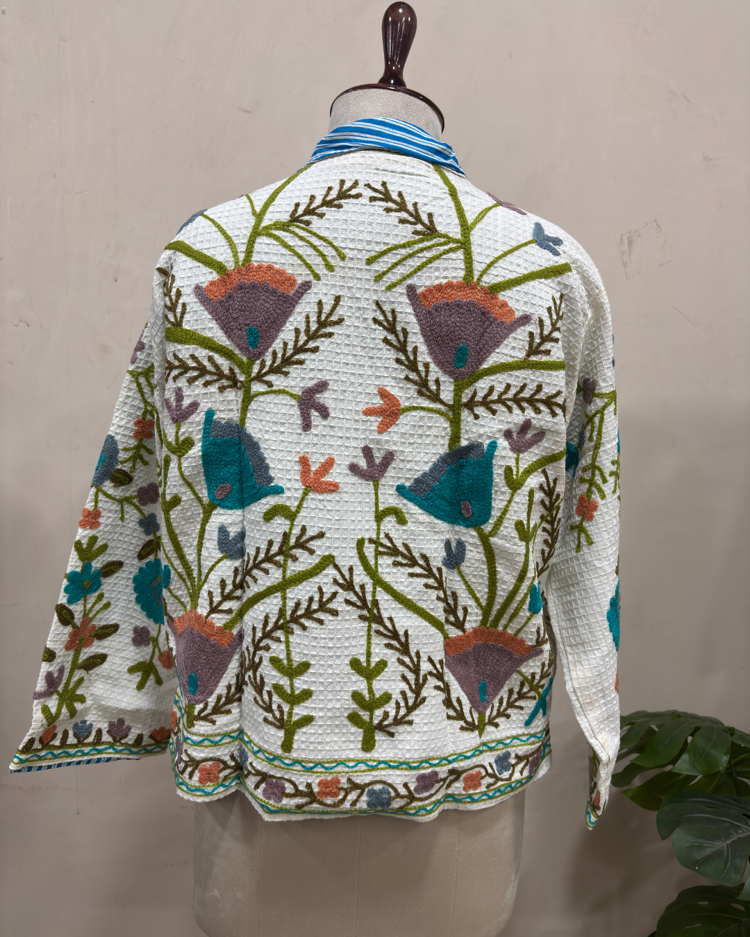 Bloom Haven Button Jacket