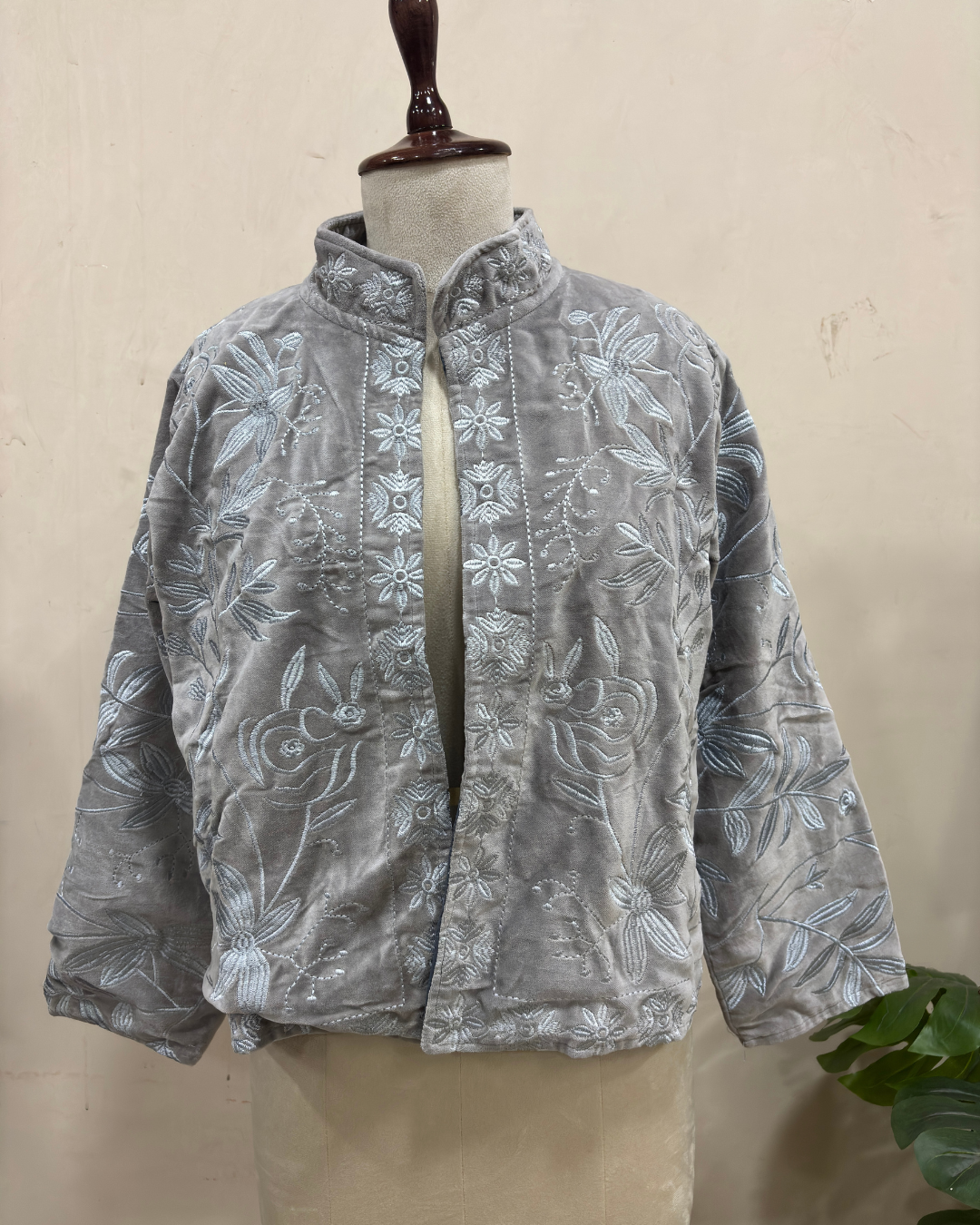 Silver Mist Luxe Jacket