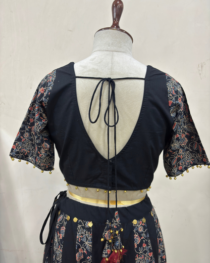 Raagini Ajrakh Lehenga Set