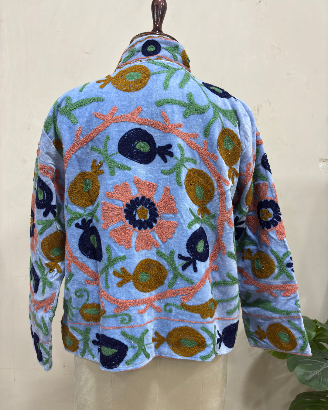 Sky Bloom Artisan Cotton Jacket