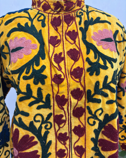 Golden Marigold Bloom Jacket