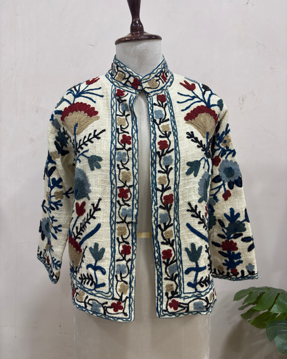 Ivory Heritage Embroidered Jacket