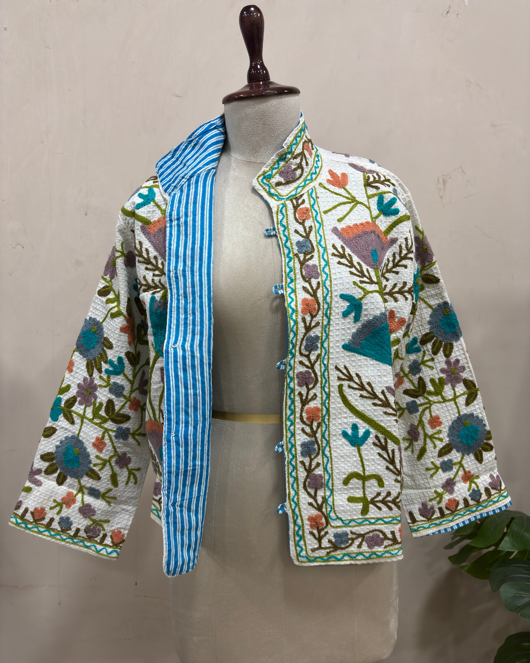 Bloom Haven Button Jacket