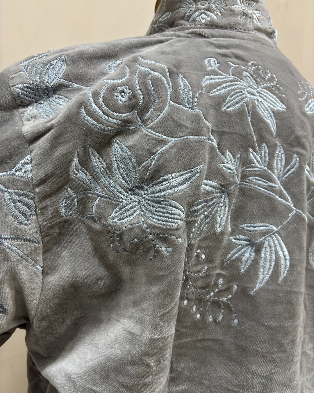 Silver Mist Luxe Jacket