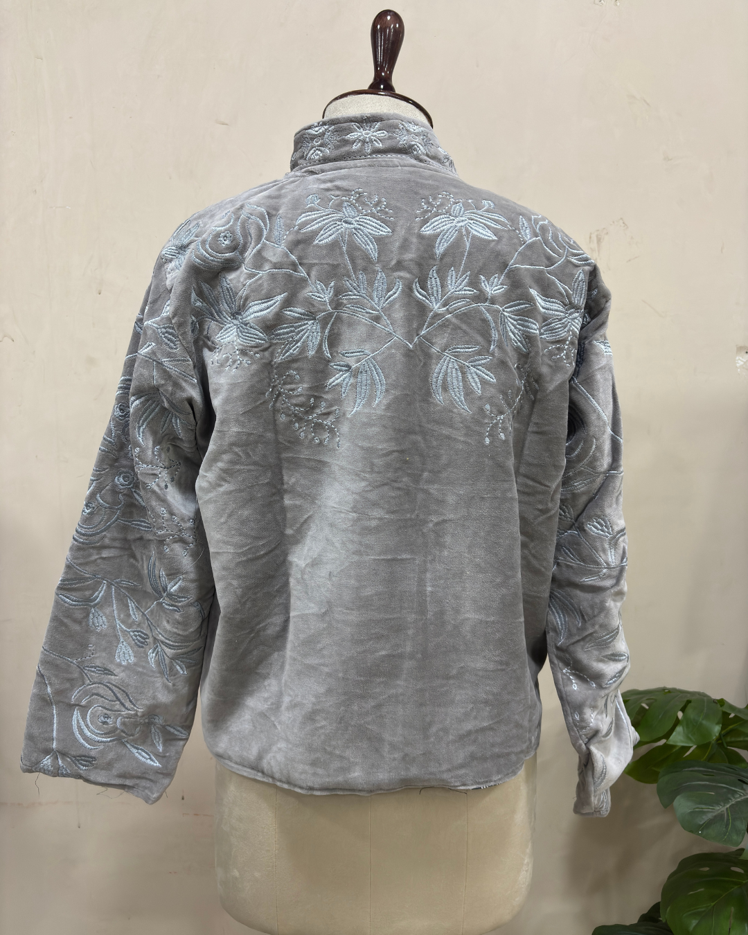 Silver Mist Luxe Jacket