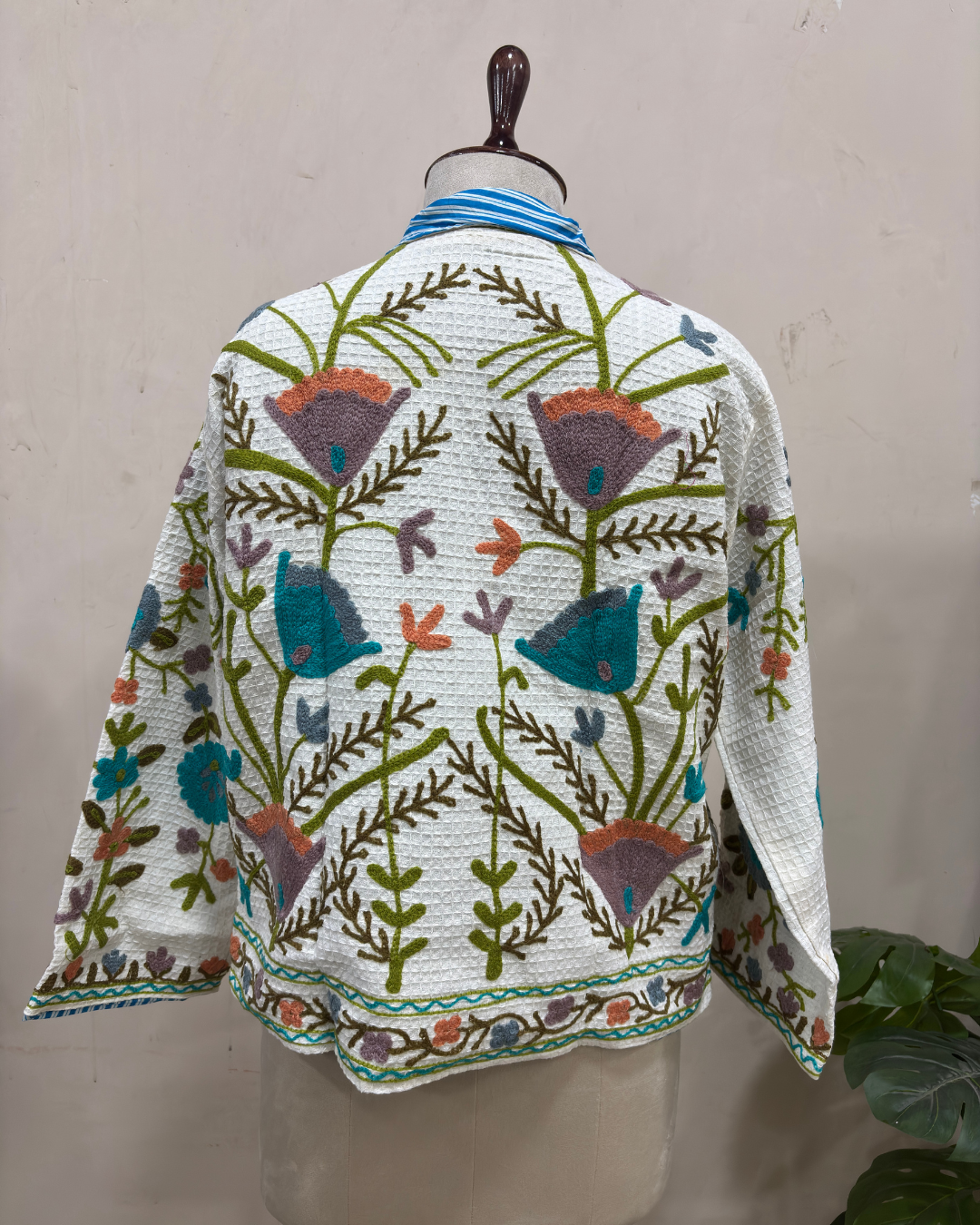 Bloom Haven Button Jacket