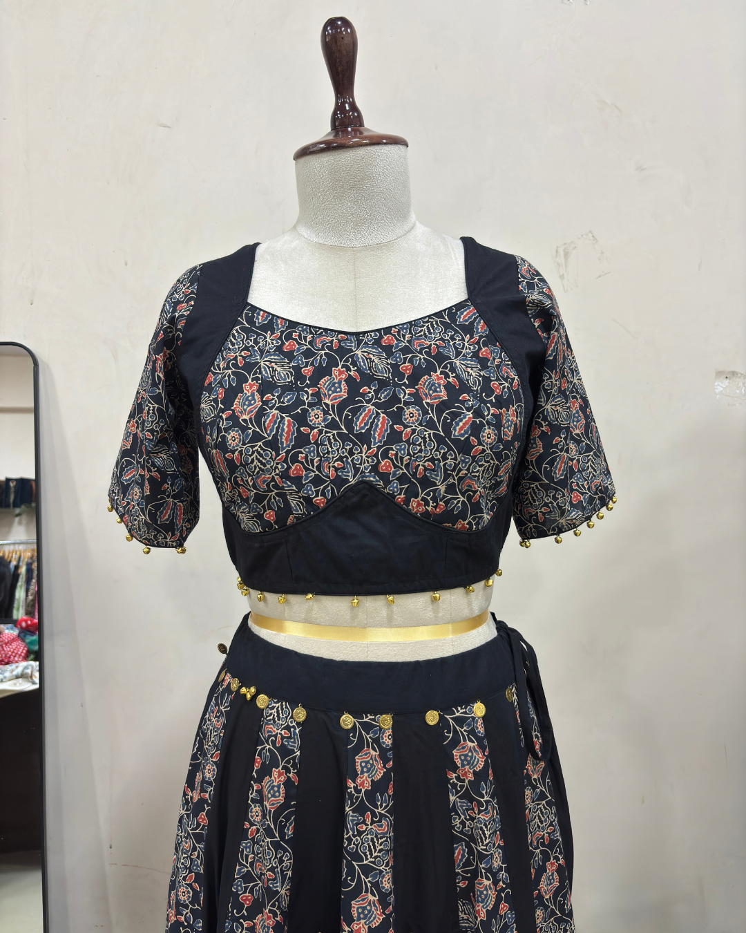 Raagini Ajrakh Lehenga Set