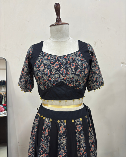 Raagini Ajrakh Lehenga Set