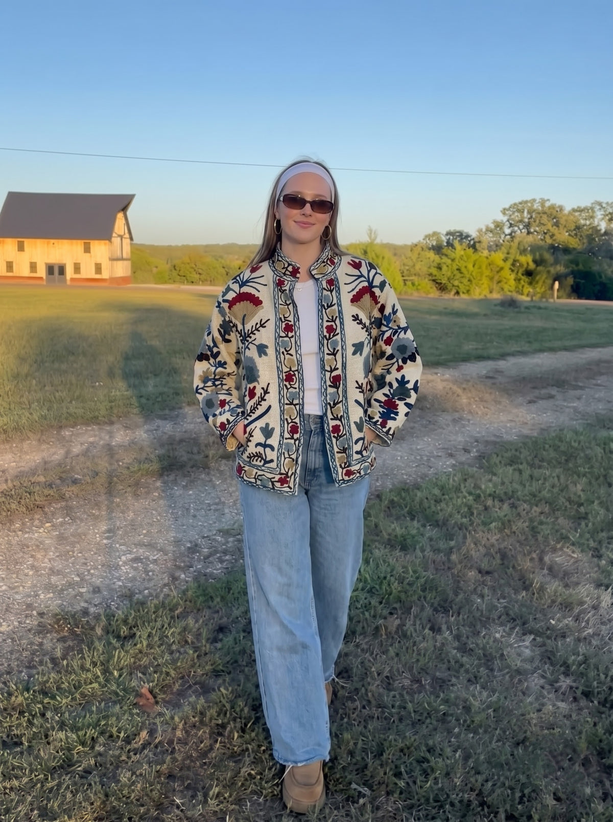 Ivory Heritage Embroidered Jacket