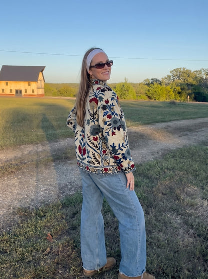 Ivory Heritage Embroidered Jacket