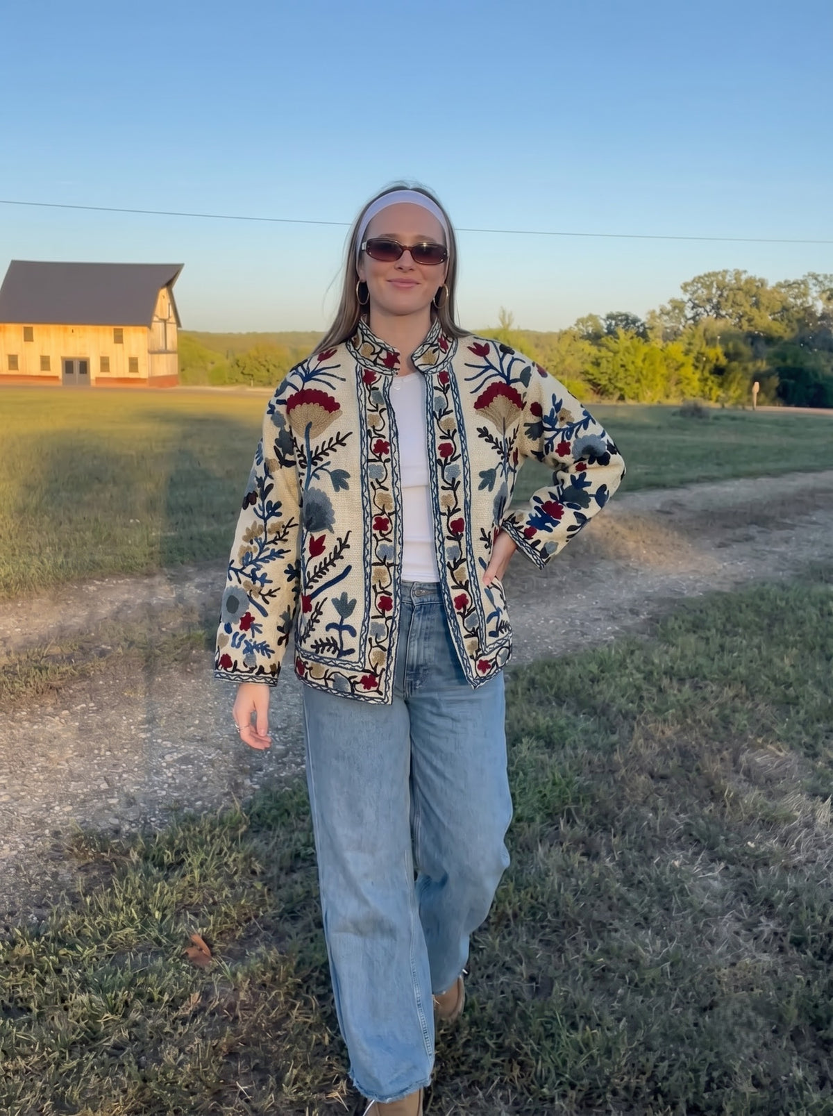 Ivory Heritage Embroidered Jacket