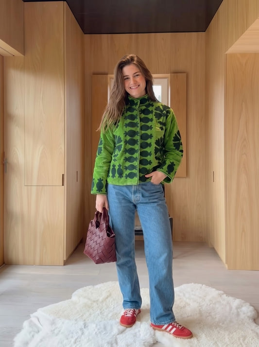 Emerald Heritage Embroidered Jacket