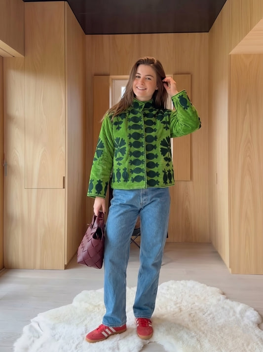 Emerald Heritage Embroidered Jacket