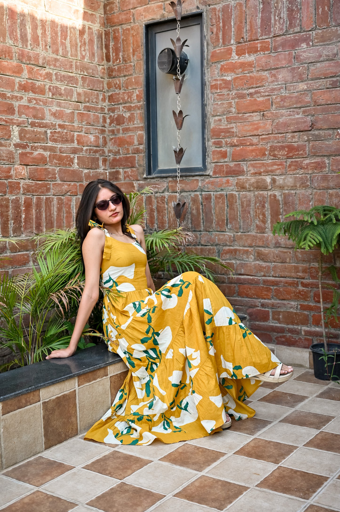Sunflower Bliss Maxi Dress