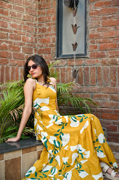 Sunflower Bliss Maxi Dress