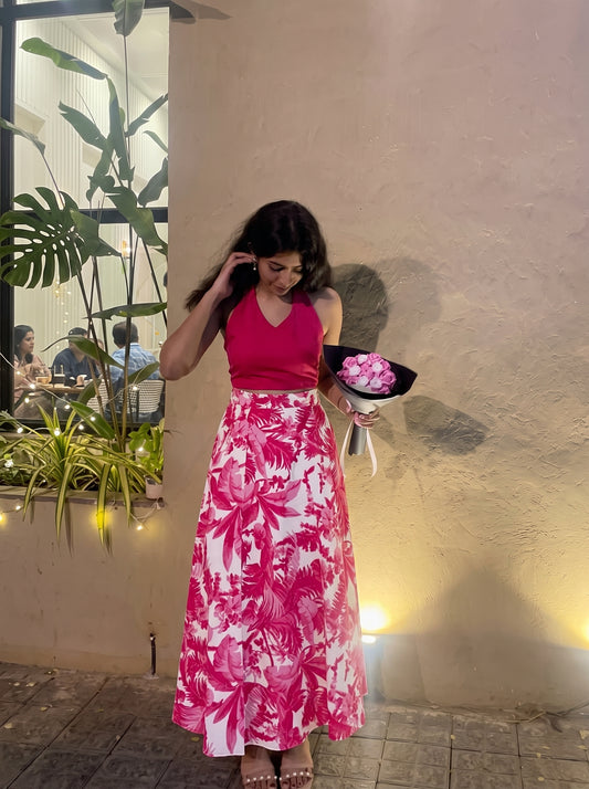 Tropical Chic Maxi Set