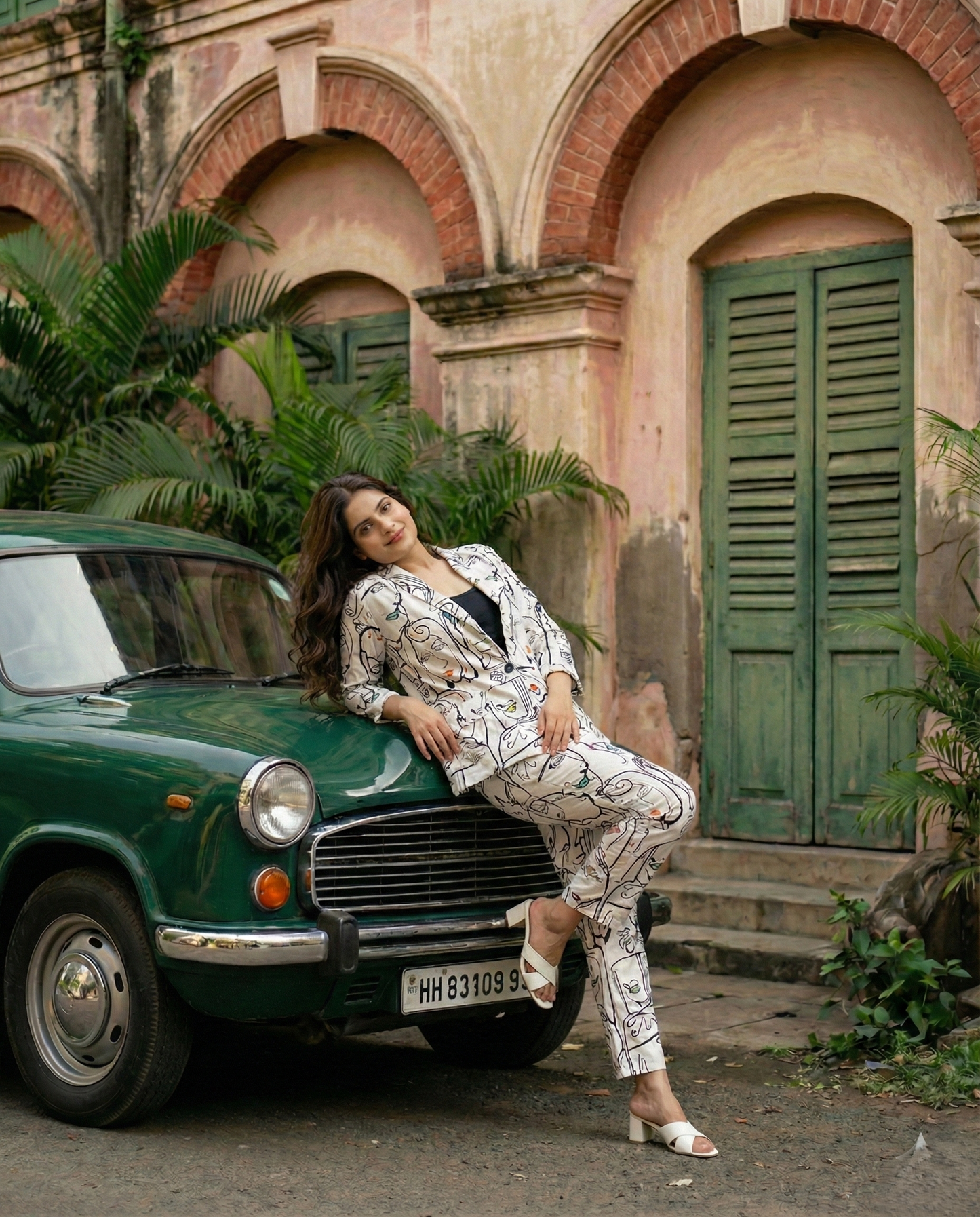 Abstract Muse Art Print Coord Set