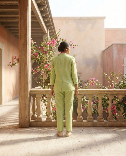 Verdant Vogue Three Piece Set