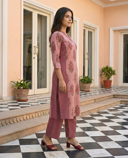 Designer Floral Printed Co-ord Set