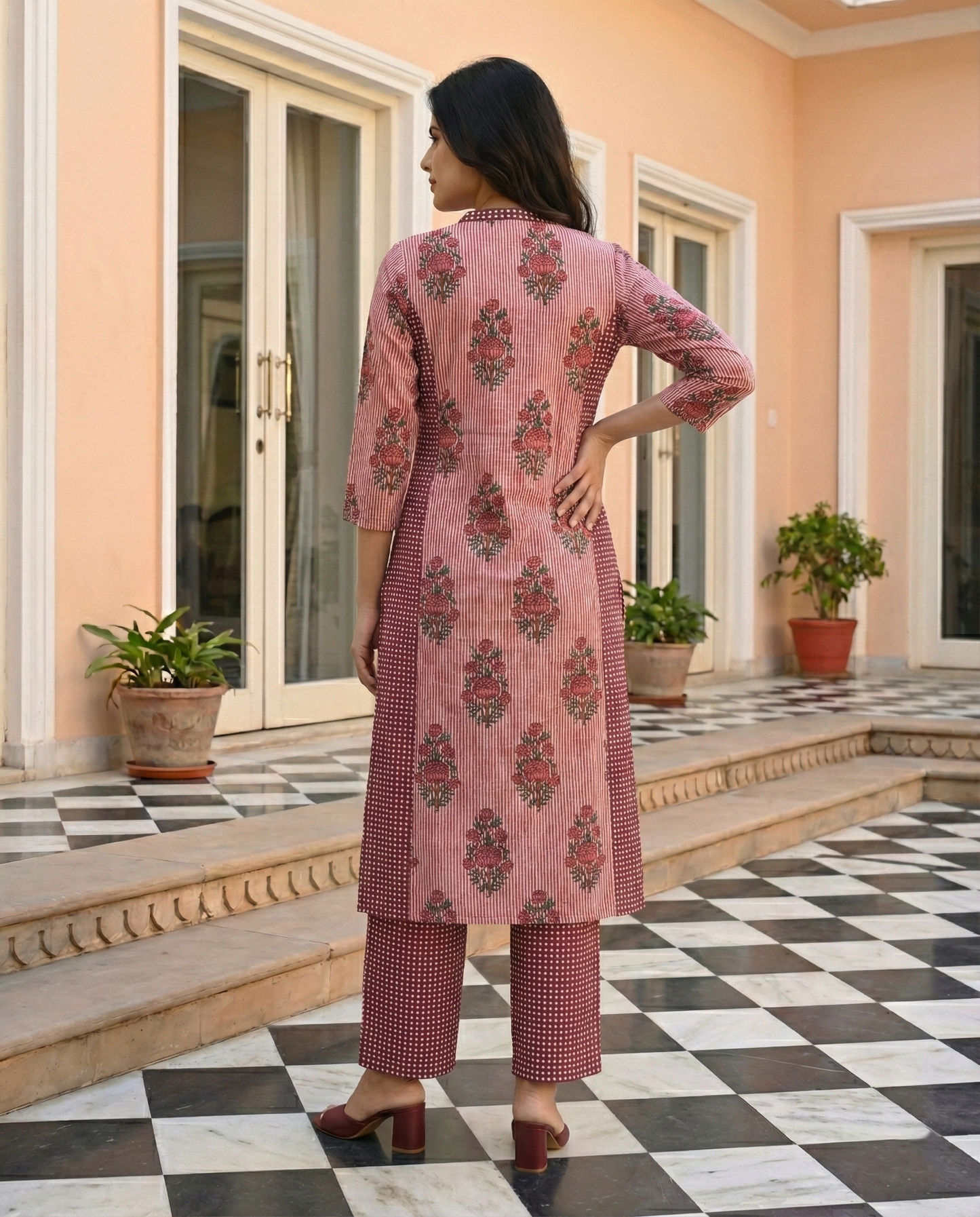 Designer Floral Printed Co-ord Set