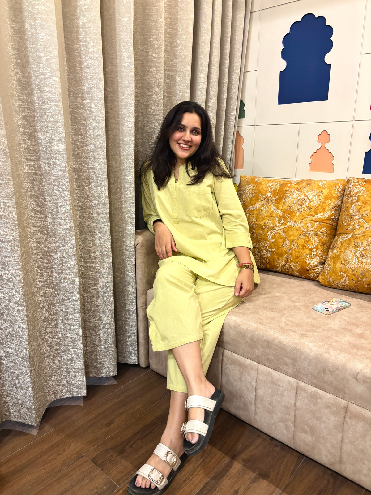 Pastel Lime Co-Ord Set