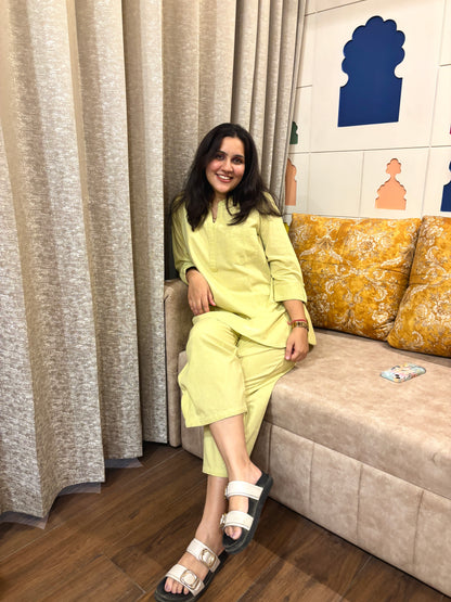 Pastel Lime Co-Ord Set