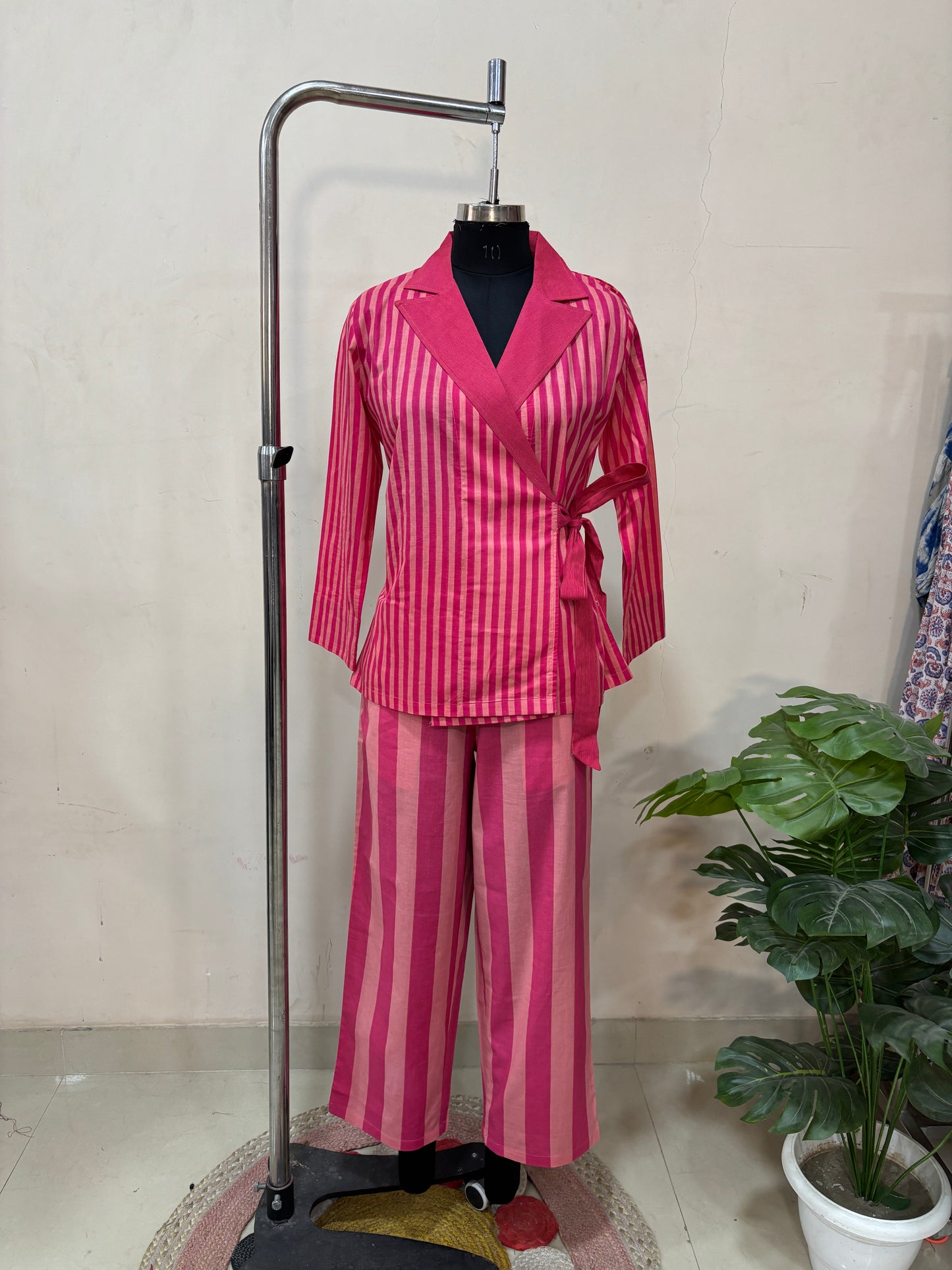 Vibrant Striped Co-Ord Set