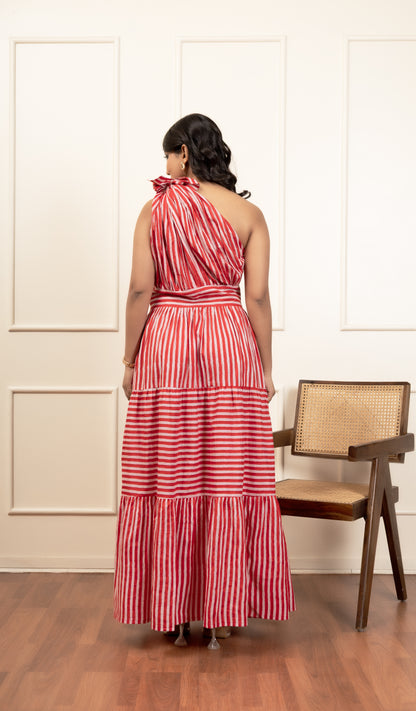 Rosé Radiance Dress
