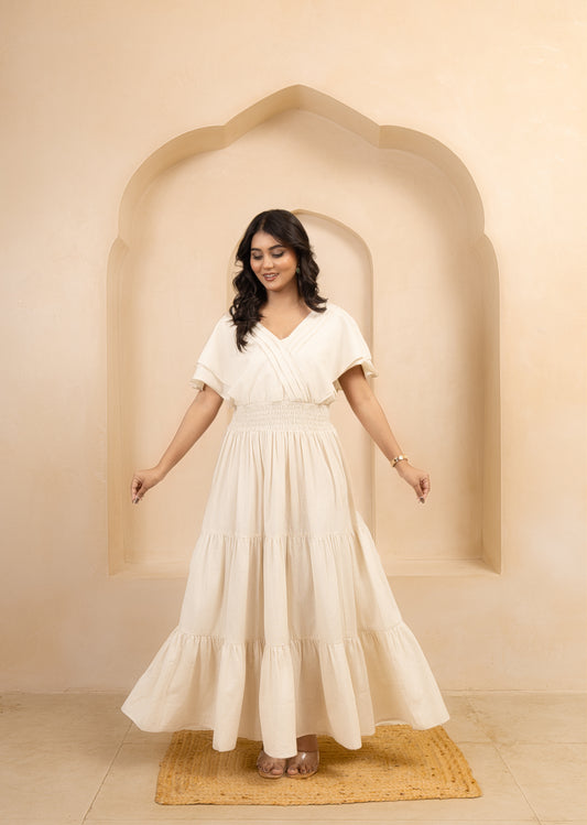 Ivory Grace Maxi Dress
