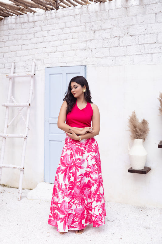 Tropical Chic Maxi Set