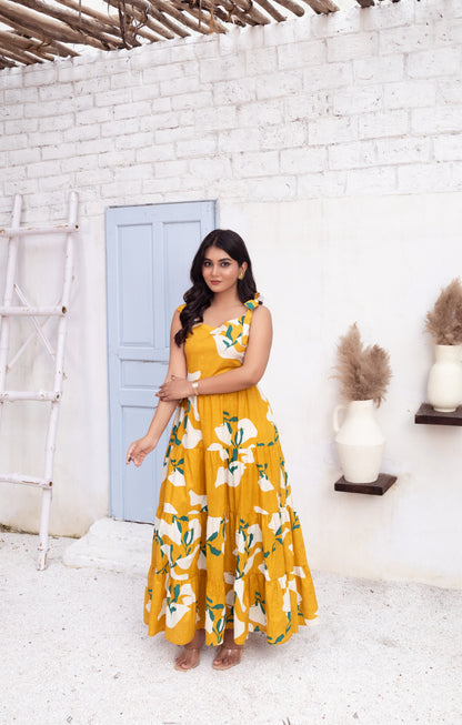 Sunflower Bliss Maxi Dress