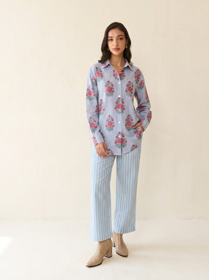 Rosé Bloom Cotton Co-ord Set