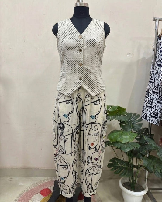 Artful Muse Balloon Pant Set