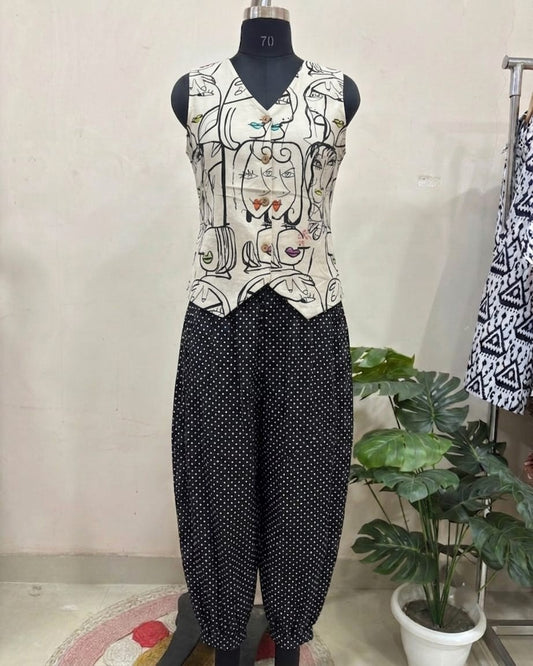 Gallery Muse Balloon Pant Set