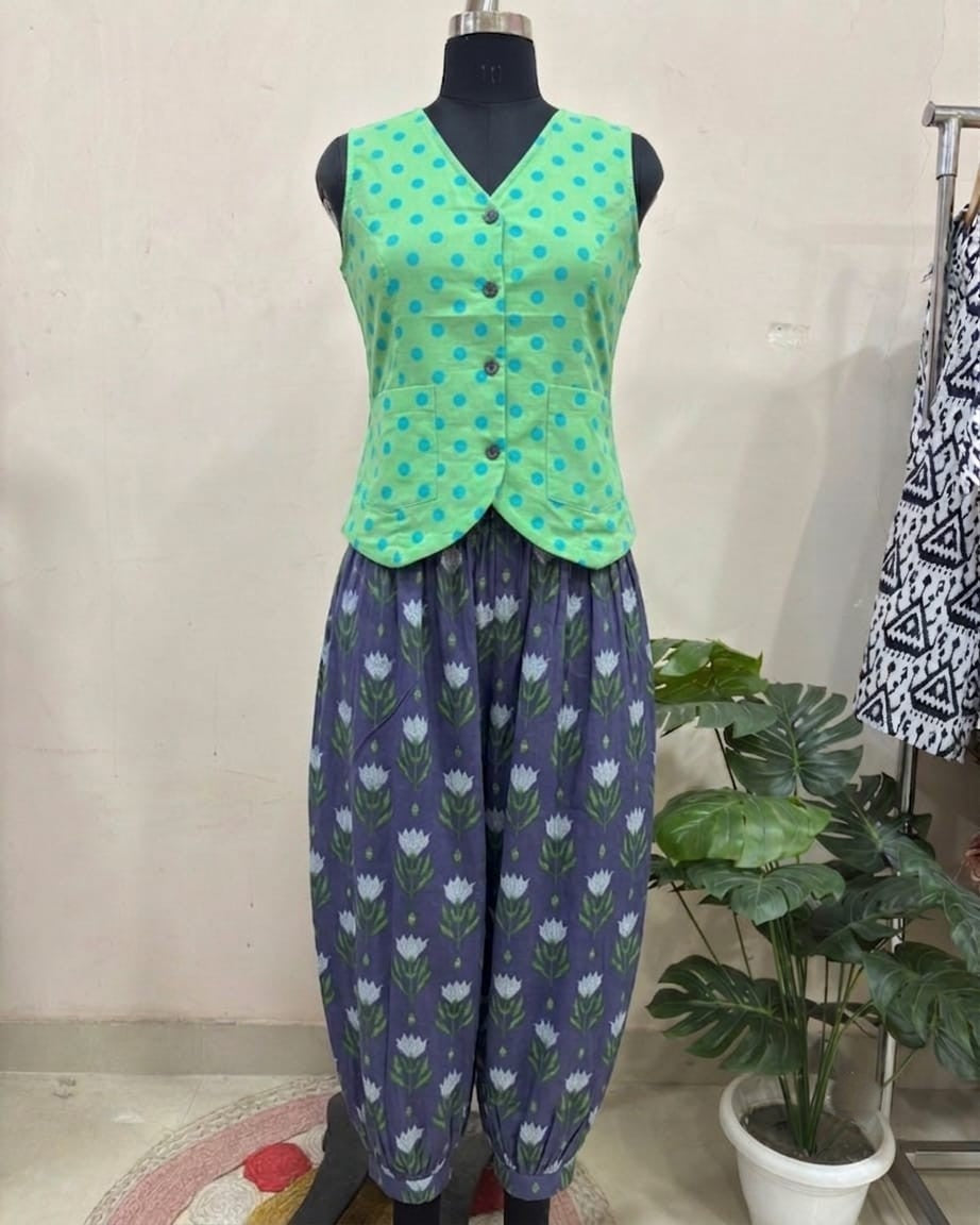 Wildflower Melody Balloon Pant Set