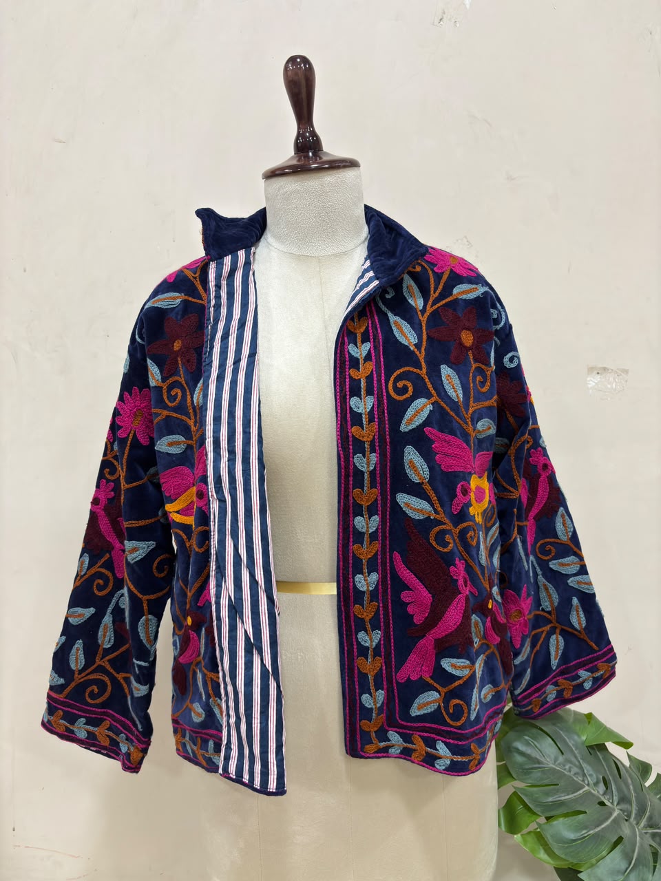 Heritage Bloom Embroidered Jacket