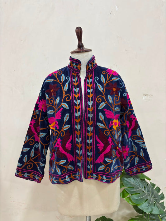 Heritage Bloom Embroidered Jacket