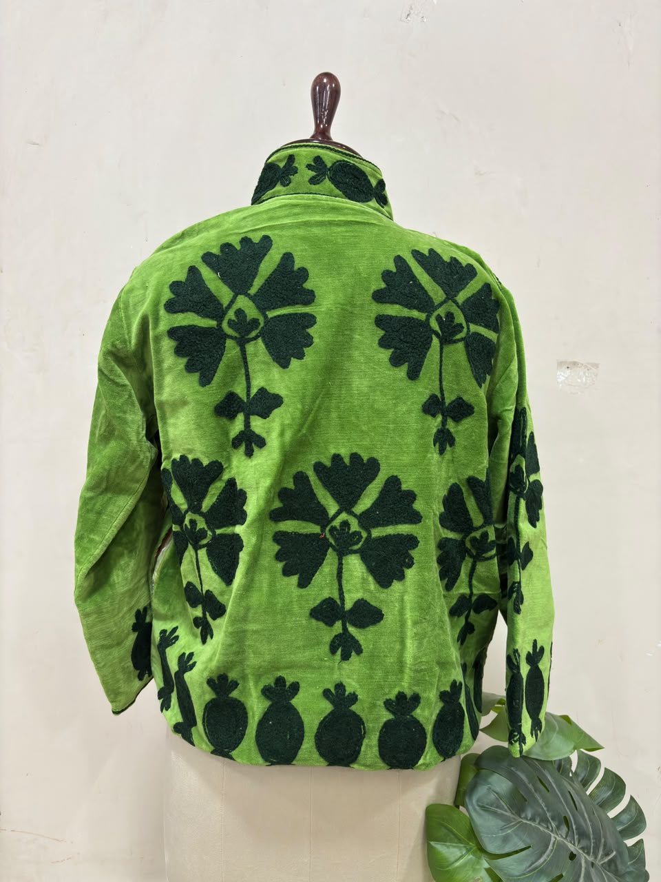 Emerald Heritage Embroidered Jacket