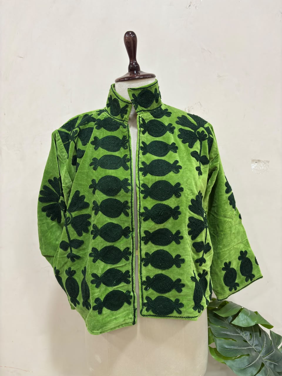 Emerald Heritage Embroidered Jacket