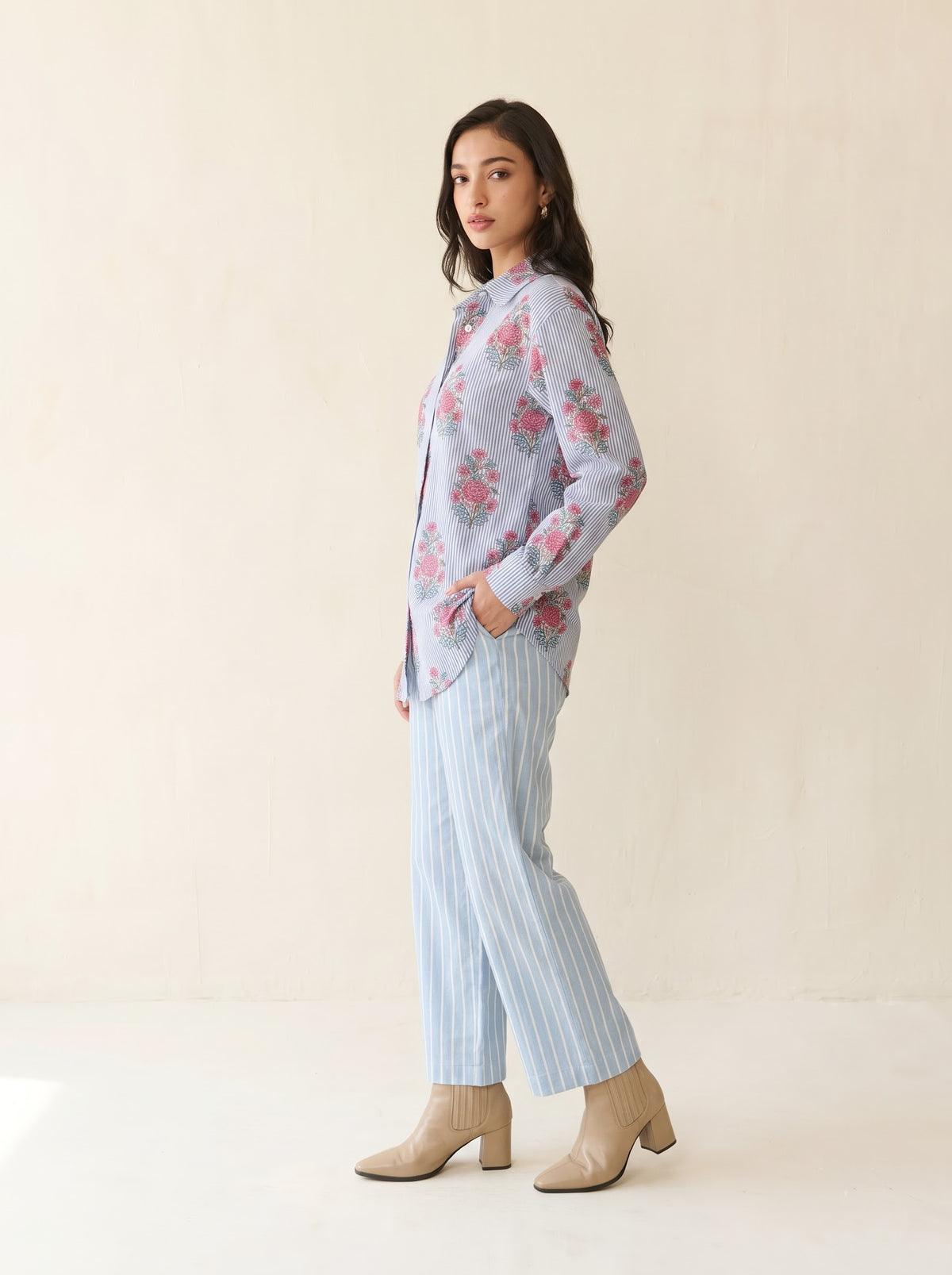 Rosé Bloom Cotton Co-ord Set