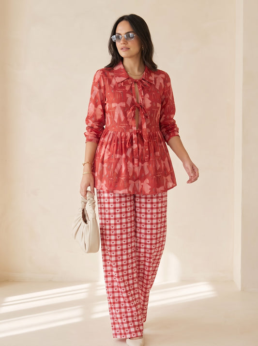 Love Notes Cotton Co-ord Set