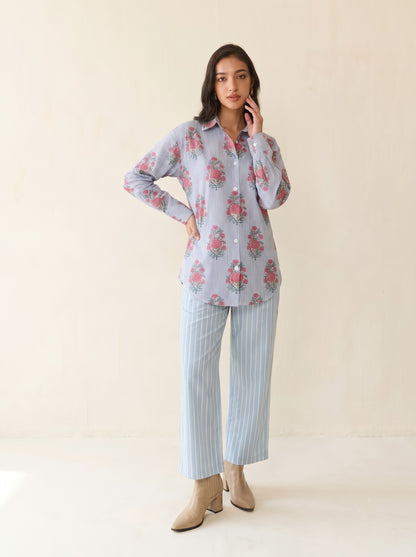 Rosé Bloom Cotton Co-ord Set