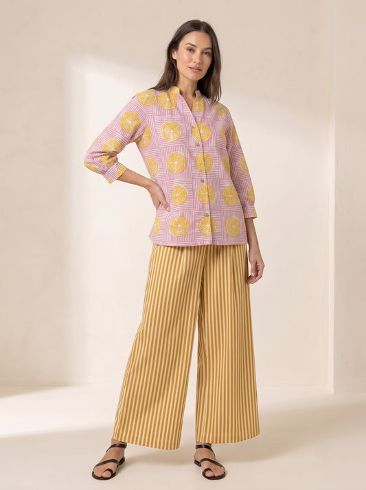 Lemonade Bloom Cotton Co-ord Set